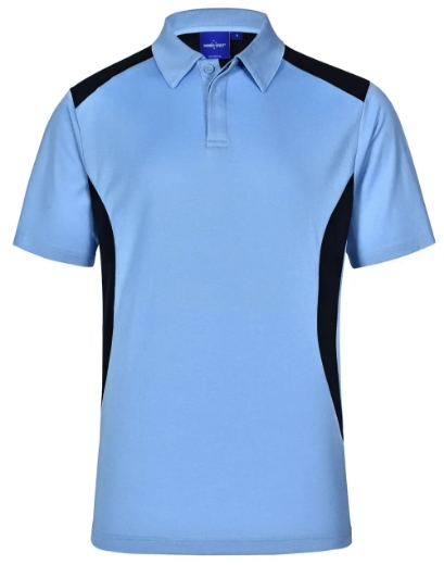 Picture of Winning Spirit, Mens TrueDry Contrast Polo